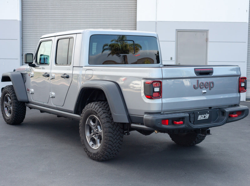 Borla 2020 Jeep Gladiator JT 3.6L V6 AWD 2.75in Touring Climber Turndown Tip - awdtuningtx