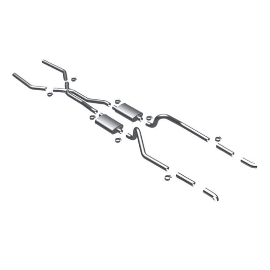 MagnaFlow SYS C/B 67-70 Mustang 2.50inch w/Tru-X - awdtuningtx