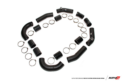 AMS Performance 2009+ Nissan GT-R R35 Alpha Upper I/C Pipe (Use w/Alpha I/C / TiAL Flange) - awdtuningtx
