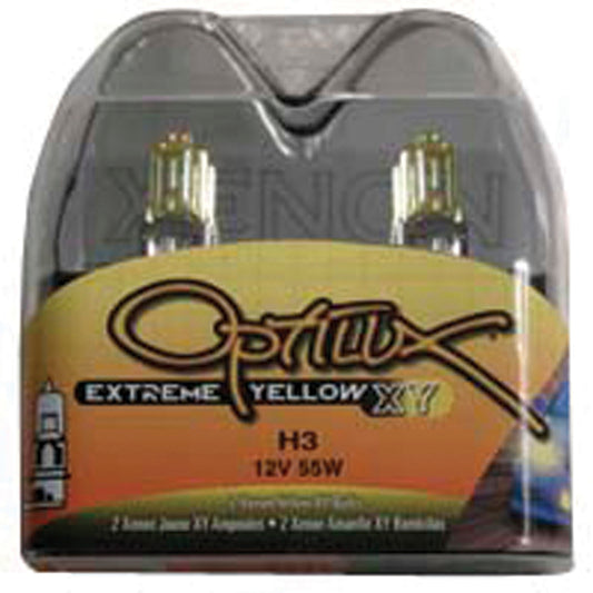 Hella Optilux H3 12V/55W XY Extreme Yellow Bulb - awdtuningtx