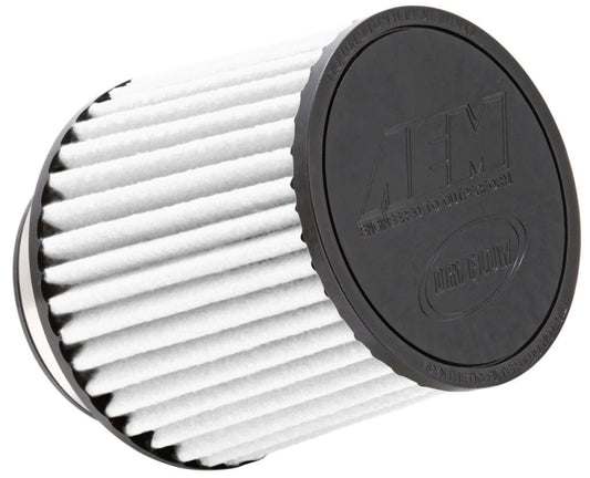 AEM Dryflow Conical Air Filter 6in Base OD x 3.5in Flange ID x 5.25in Height - awdtuningtx