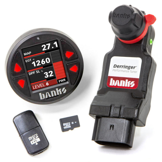 Banks Power 2020 GM 2500/3500 6.6L L5P Derringer Tuner (Gen 2) w/ 1.8in iDash DataMonster - awdtuningtx