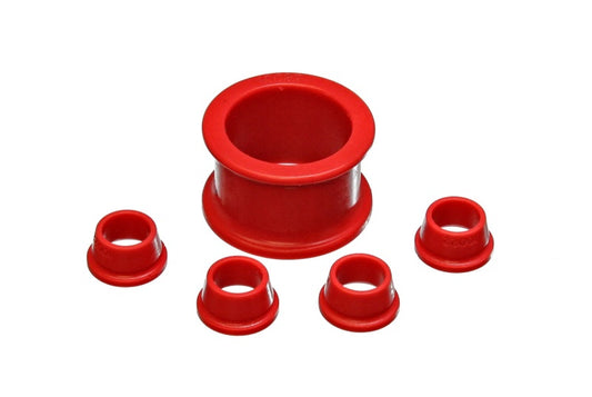Energy Suspension 96-00 Honda Civic/CRX / 99-00 Honda Civic Si Red Power Steering Rack Bushing Set - awdtuningtx