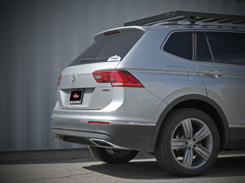 aFe MACH Force-Xp 3in - 2 1/2in SS Cat Back Exhaust System VW Tiguan 18-22 2.0- 110in Wheelbase - awdtuningtx