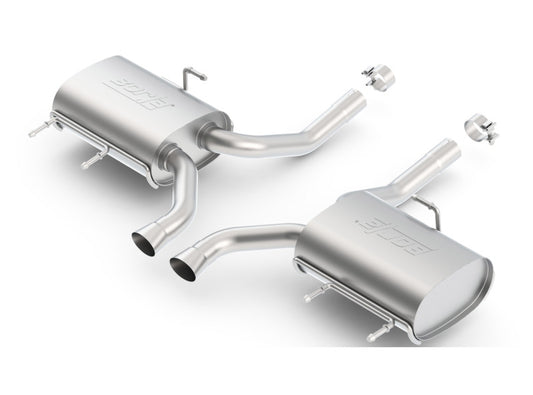 Borla 11-14 CTS Coupe V6 3.6L AT RWD/AWD Dual Ctr Rear Exit Touring Exhaust (REAR SECTION ONLY) - awdtuningtx