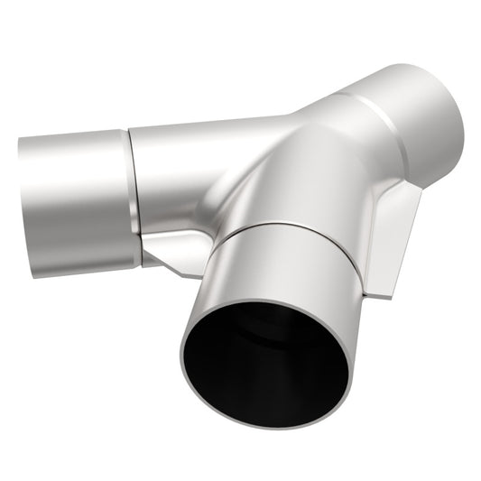 MagnaFlow Smooth Trans Y 2.50inch SS 70 deg. - awdtuningtx