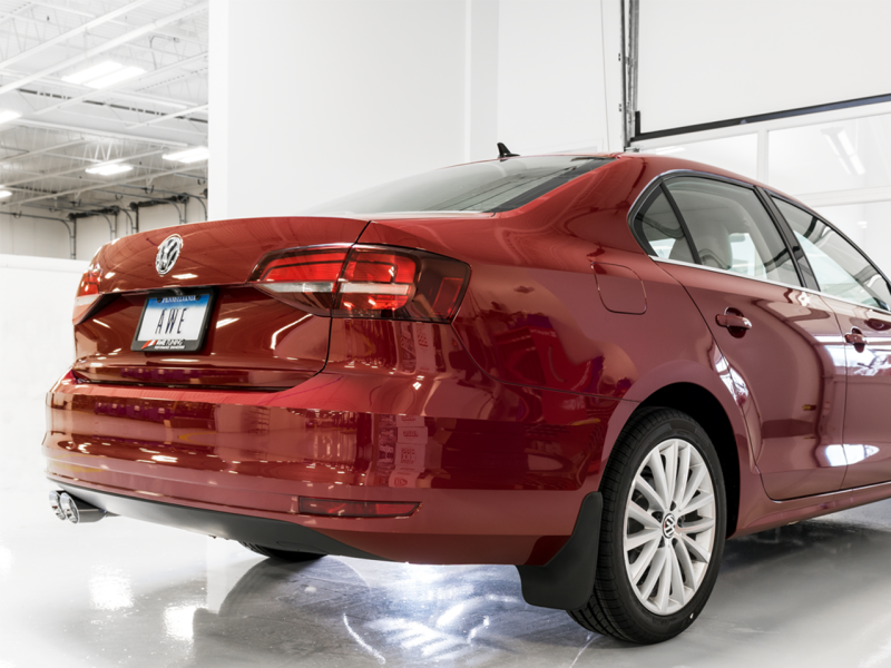 AWE Tuning 09-14 Volkswagen Jetta Mk6 1.4T Touring Edition Exhaust - Chrome Silver Tips - awdtuningtx