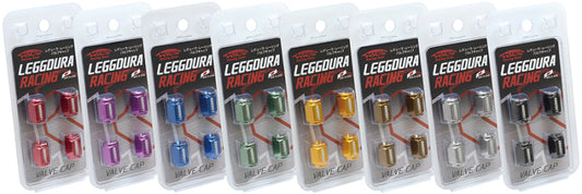 Project Kics Leggdura Racing Valve Cap Set Gold - awdtuningtx
