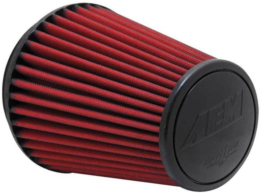AEM 6 inch DRY Flow Short Neck 9 inch Element Filter Replacement - awdtuningtx
