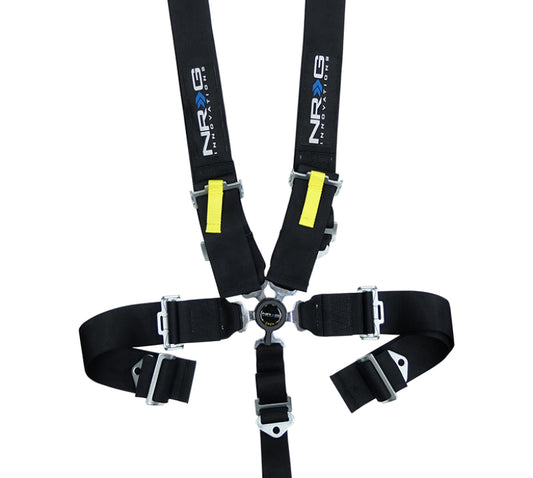 NRG SFI 16.1 5PT 3in. Seat Belt Harness / Cam Lock - Black - awdtuningtx