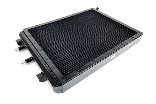CSF 2014+ BMW M3/M4 (F8X) Front Mount Heat Exchanger w/Rock Guard - Black - awdtuningtx