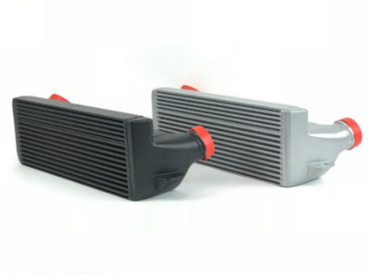 CSF 04-13 BMW 335i/xi (E90/E91/E92/E93) High Performance Stepped Core Bar/Plate Intercooler - Silver - awdtuningtx