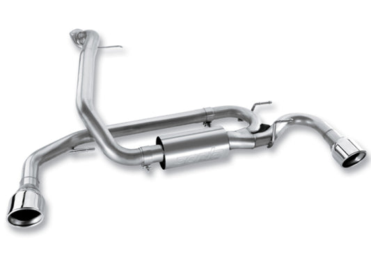 Borla 10-13 Mazda 3/Mazdaspeed 3 2.5L/2.3L Turbo FEW MT Hatchback SS Exhaust (rear section only) - awdtuningtx