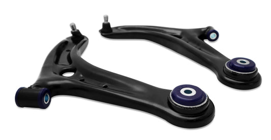 Superpro 13-17 Ford Fiesta Complete Front Lower Control Arm Kit (Caster Increase) - awdtuningtx