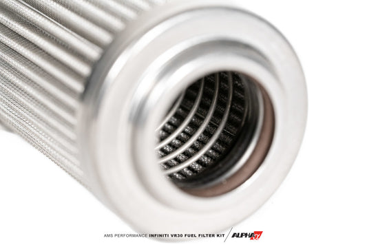 AMS Performance Infiniti Q50/Q60 Red Alpha Flex Fuel Filter Kit (For Use w/ AMS Flex Fuel Kit) - awdtuningtx