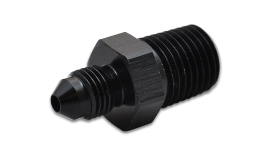 Vibrant -4AN to 1/4in NPT Straight Adapter Fitting - Aluminum - awdtuningtx