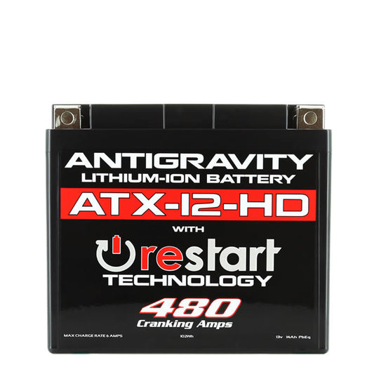 Antigravity YTX12 High Power Lithium Battery w/Re-Start - awdtuningtx