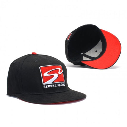 Skunk2 Team Baseball Cap Racetrack Logo (Black) - L/XL - awdtuningtx