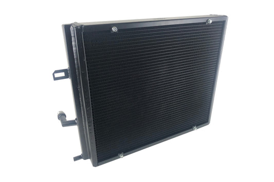 CSF BMW B58/B48 Front Mount Triple-Pass Heat Exchanger w/Rock Guard - Black - awdtuningtx