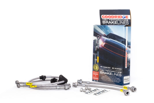 Goodridge 92-95 Honda Civic All Models w/ Rear Drum / 93-00 Del Sol Rear Drum SS Brake Lines - awdtuningtx