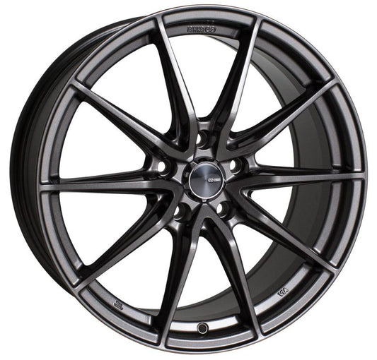 Enkei DRACO 18x8.0 5x108 40mm Offset 72.6mm Bore Anthracite Wheel - awdtuningtx