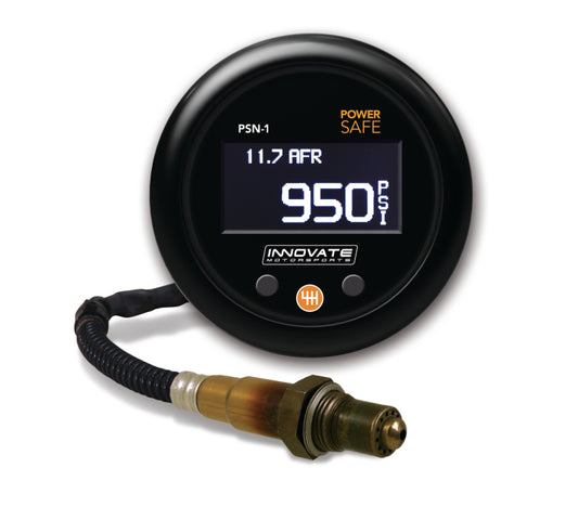 Innovate PSN-1 PowerSafe Nitrous Bottle Pressure / Wideband O2 Gauge Kit - awdtuningtx