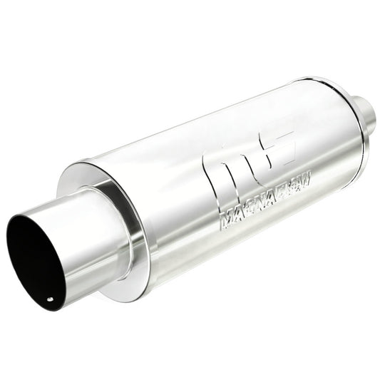 MagnaFlow Muffler W/Tip Mag SS 14X6X6 2.25/4. - awdtuningtx