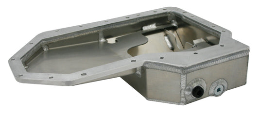 Moroso Mitsubishi Evo 10 (w/Factory AC) Road Race Baffled Extra Capacity Aluminum Oil Pan - awdtuningtx
