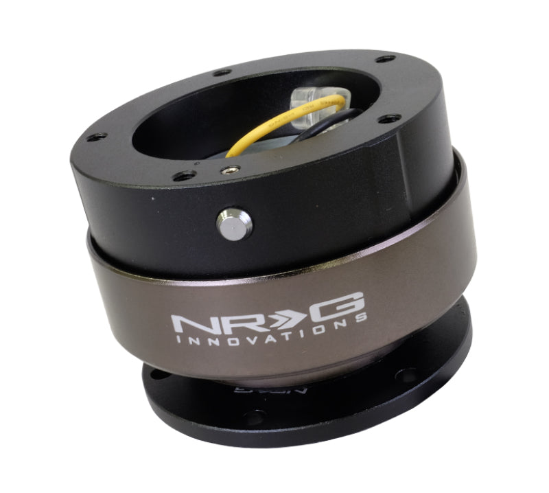 NRG Quick Release Kit Gen 2.5 - Black / Black Ring (6 Hole Base 5 Hole Top) - awdtuningtx
