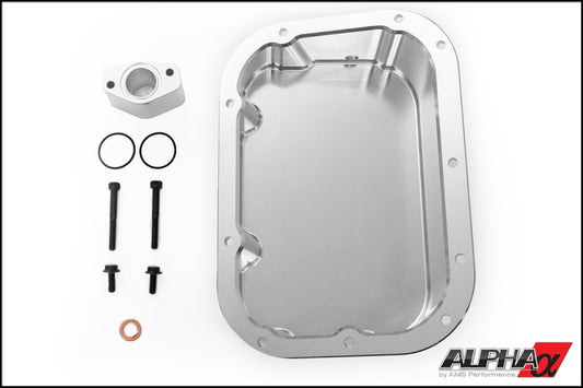 AMS Performance 09-11 Nissan GT-R (CBA) / 2012+ Nissan GT-R (DBA) Alpha CNC Billet VR38 Oil Pan - awdtuningtx