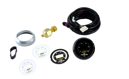 AEM 52mm Pressure (Oil or Fuel) Digital Gauge - awdtuningtx