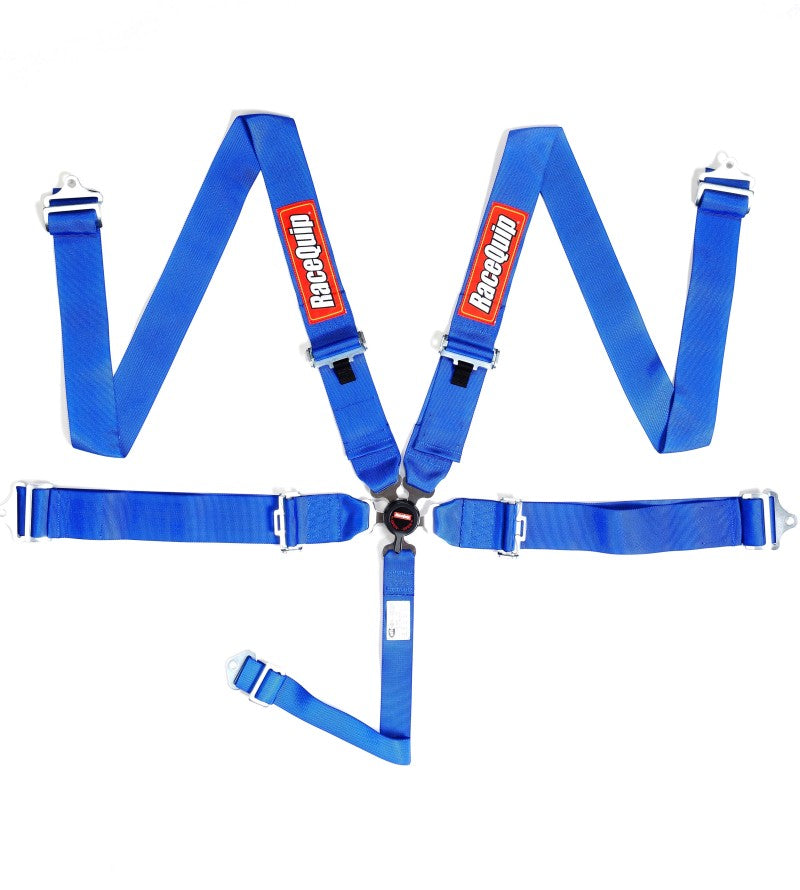 RaceQuip Blue SFI CAMLOCK 5pt PD Lap Seat Belt - awdtuningtx