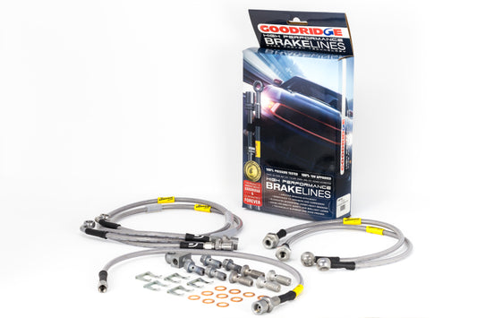 Goodridge 01-03 Chevrolet Silverado / 01-03 GMC Sierra SS Brake Lines - awdtuningtx