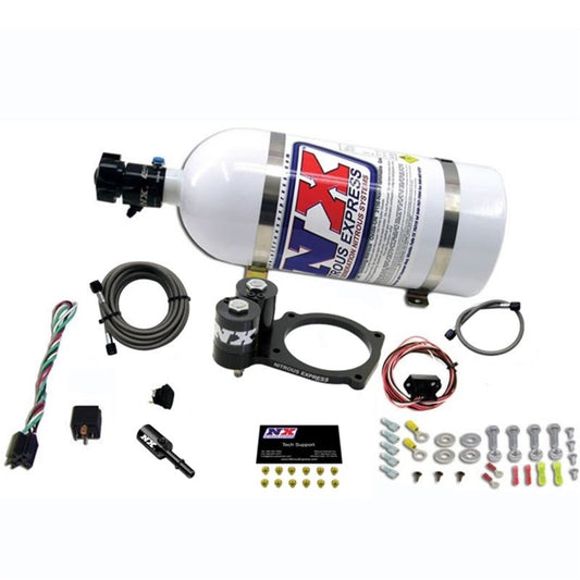 Nitrous Express Dodge Hellcat/Demon Nitrous Plate Kit w/10lb Bottle - awdtuningtx