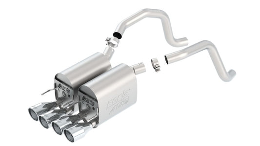 Borla 05-08 Chevrolet Corvette Coupe/Conv 6.0L/6.2L 8cyl Aggressive ATAK Exhaust (rear section only) - awdtuningtx