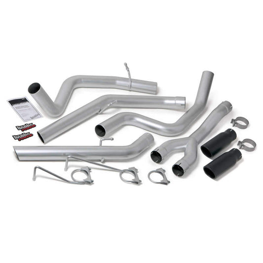 Banks Power 14-15 Dodge Ram 1500 3.0L Diesel Monster Exhaust System - SS Dual Exhaust w/ Black Tips - awdtuningtx