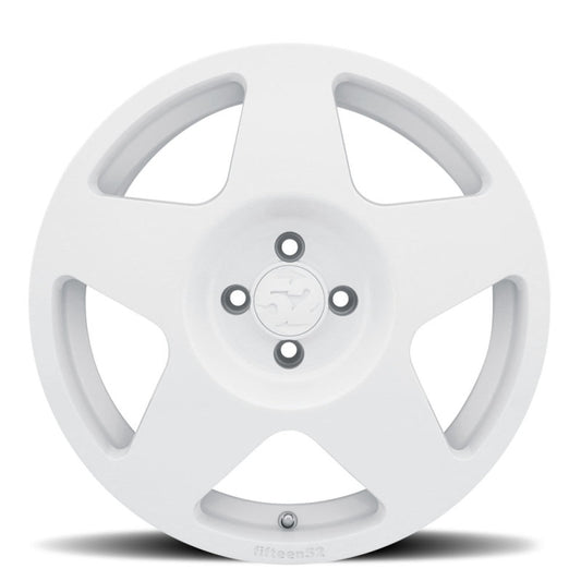 fifteen52 Tarmac 17x7.5 4x108 42mm ET 63.4mm Center Bore Rally White Wheel - awdtuningtx