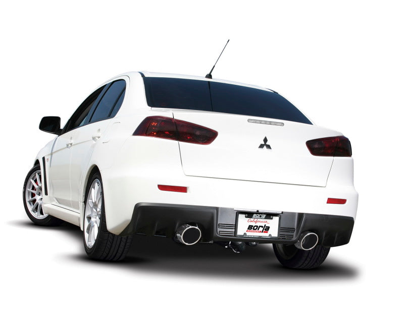 Borla 08-14 Mitsubishi EVO X Catback Exhaust - awdtuningtx