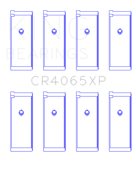 King Nissan KA-24DE (Size STD) Performance Rod Bearing Set - awdtuningtx