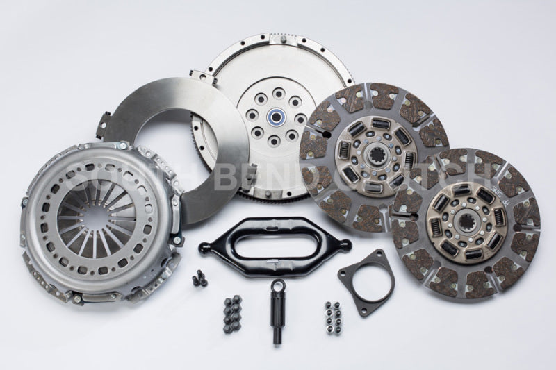 South Bend Clutch 94-04 Dodge RAM 1500-3500 5.9L Street Dual Disc Clutch Kit - Org Button Clutch - awdtuningtx