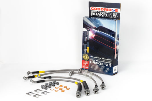 Goodridge 16-17 Chevrolet Camaro ZL1/SS (Excl. 1LE Pkg.) Models w/Brembo Calipers SS Brake Lines - awdtuningtx