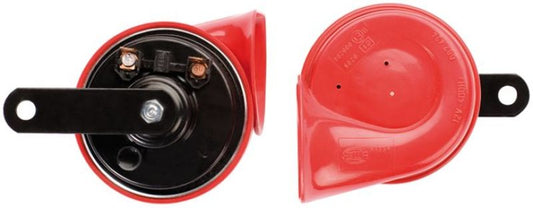 Hella Twin Trumpet Horn Kit 12V 400/500Hz (007424804 = 007424801) - awdtuningtx
