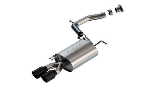 Borla 20-22 Hyundai Palisade/2023 Kia Telluride 3.8L V6 S-Type Axle-Back Exhaust w/ Black Chrome Tip - awdtuningtx