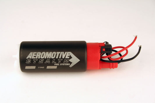Aeromotive 340 Series Stealth In-Tank E85 Fuel Pump - Offset Inlet - Inlet Inline w/Outlet - awdtuningtx