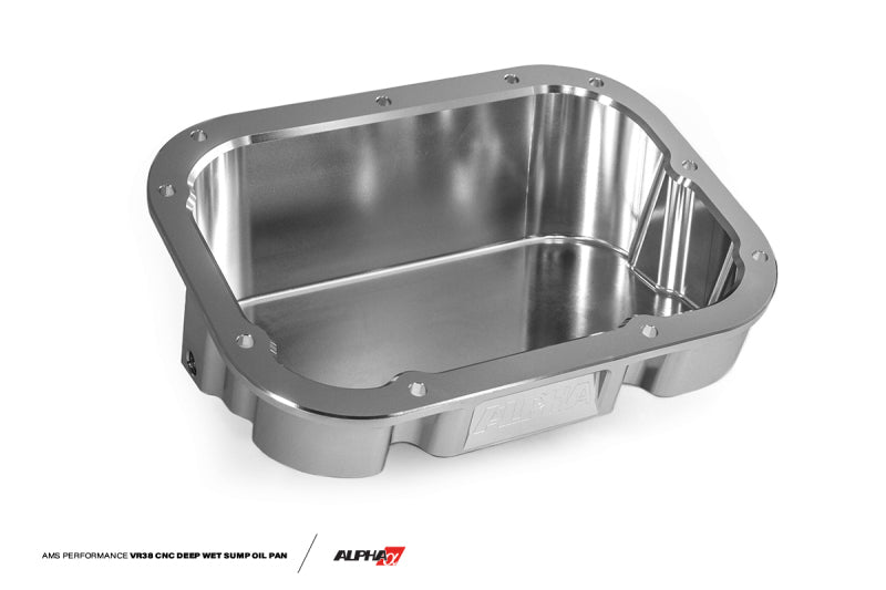 AMS Performance 09-11 Nissan GT-R (CBA) / 2012+ Nissan GT-R (DBA) Alpha CNC Billet VR38 Oil Pan - awdtuningtx