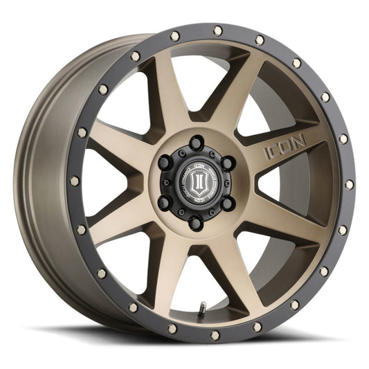 ICON Rebound 20x9 6x5.5 0mm Offset 5in BS Bronze Wheel - awdtuningtx