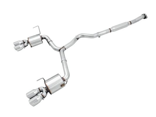 AWE Tuning 2015+ Subaru WRX VA Sedan Touring Edition Exhaust - Chrome Silver Tips (102mm) - awdtuningtx