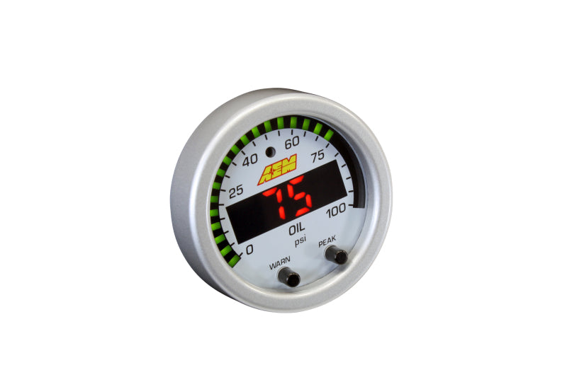 AEM X-Series Pressure 0-100psi Gauge Kit - awdtuningtx