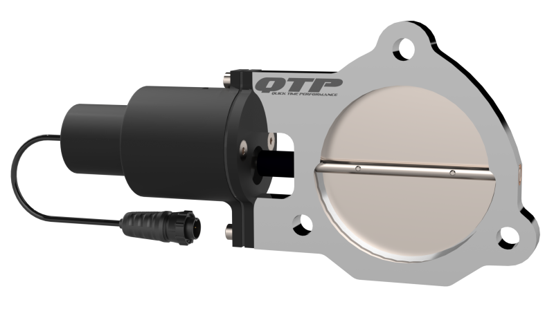 QTP 3.5in Bolt-On QTEC Electric Cutout Valve - Single - awdtuningtx