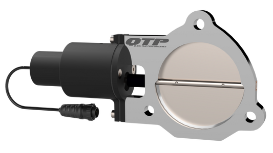 QTP 3.5in Bolt-On QTEC Electric Cutout Valve - Single - awdtuningtx